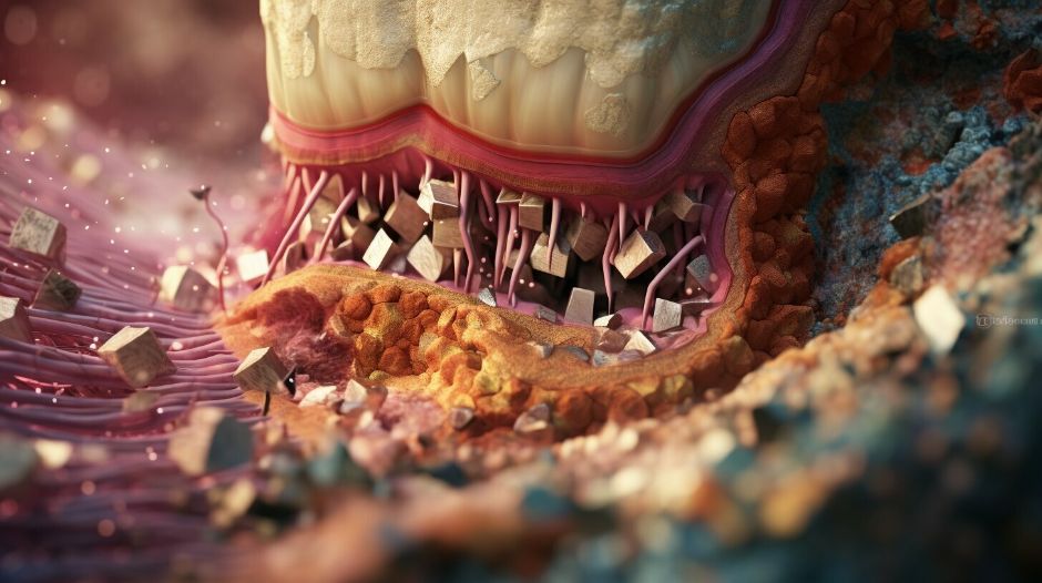 what happens when plaque breaks off teeth